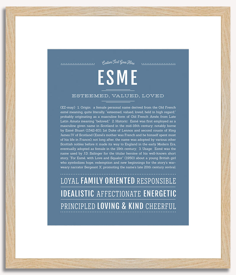 Esme | Name Art Print