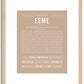 Esme | Name Art Print