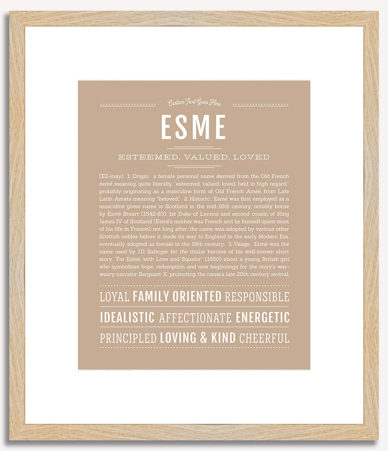 Esme | Name Art Print