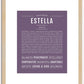 Estella | Name Art Print