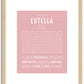 Estella | Name Art Print