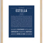 Estella | Name Art Print