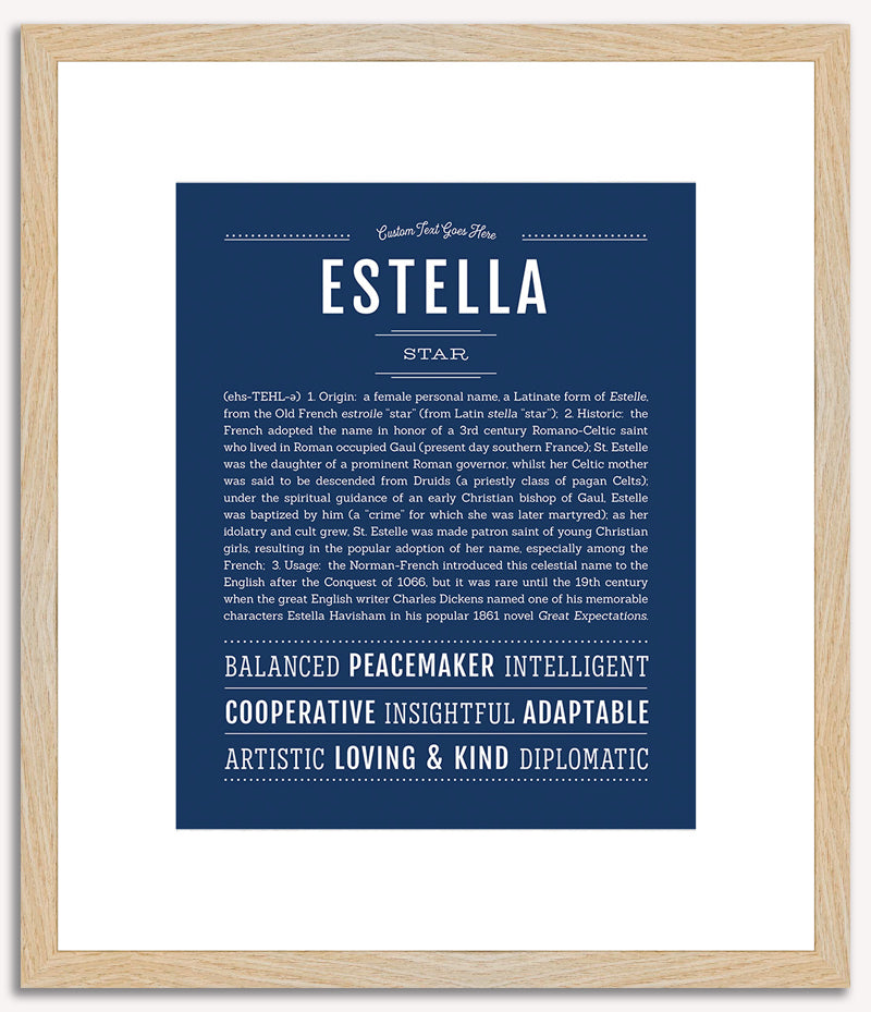 Estella | Name Art Print