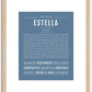 Estella | Name Art Print