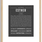 Esther | Name Art Print