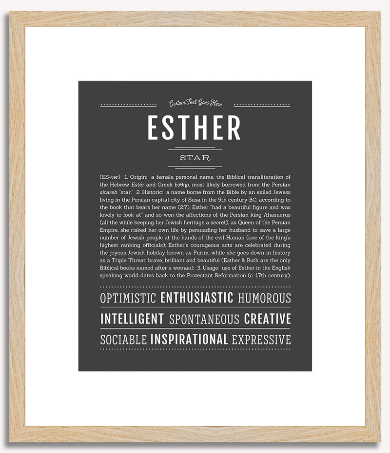 Esther | Name Art Print