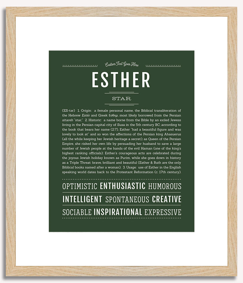 Esther | Name Art Print