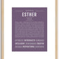 Esther | Name Art Print