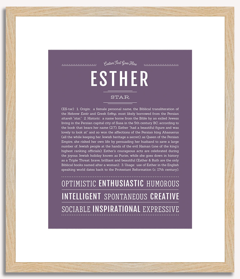 Esther | Name Art Print