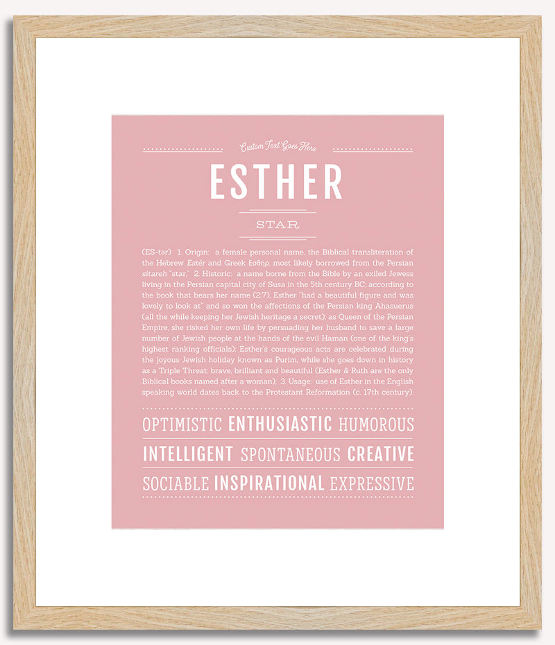 Esther | Name Art Print