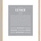 Esther | Name Art Print