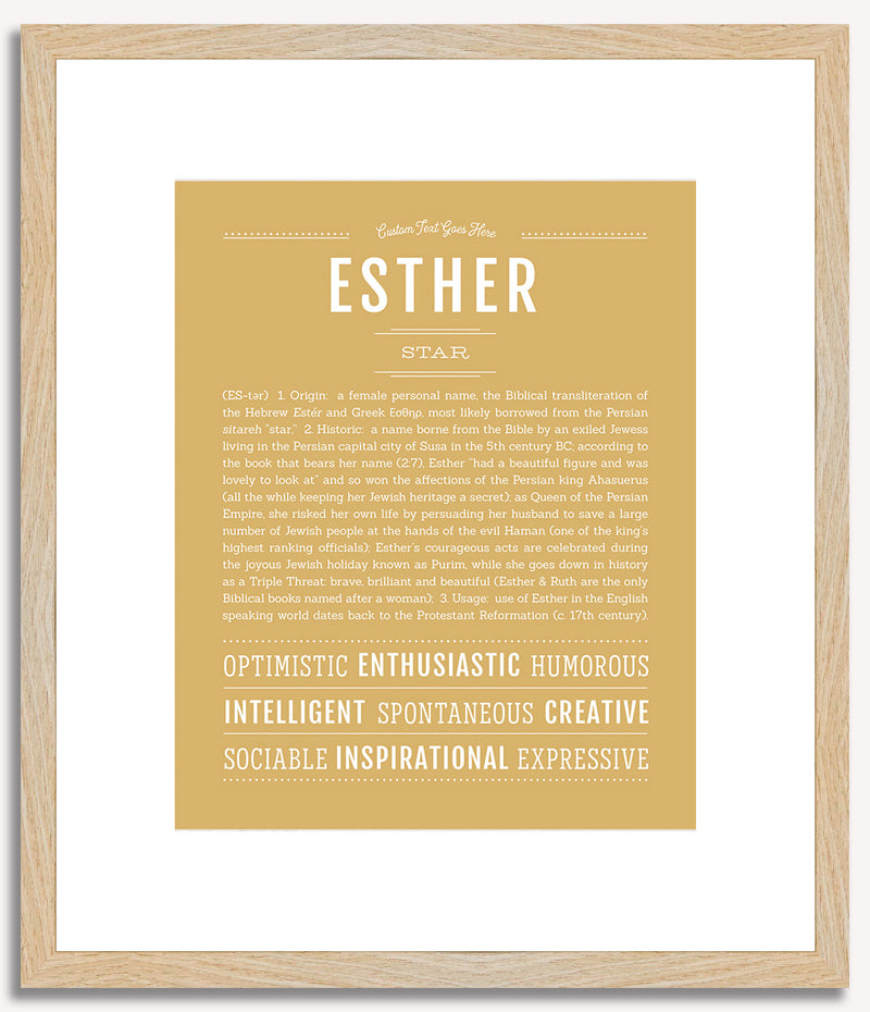 Esther | Name Art Print