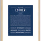 Esther | Name Art Print