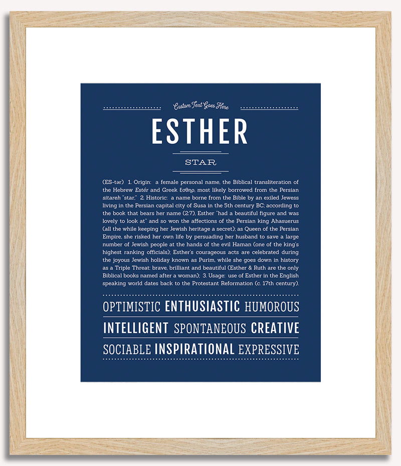 Esther | Name Art Print