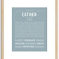 Esther | Name Art Print