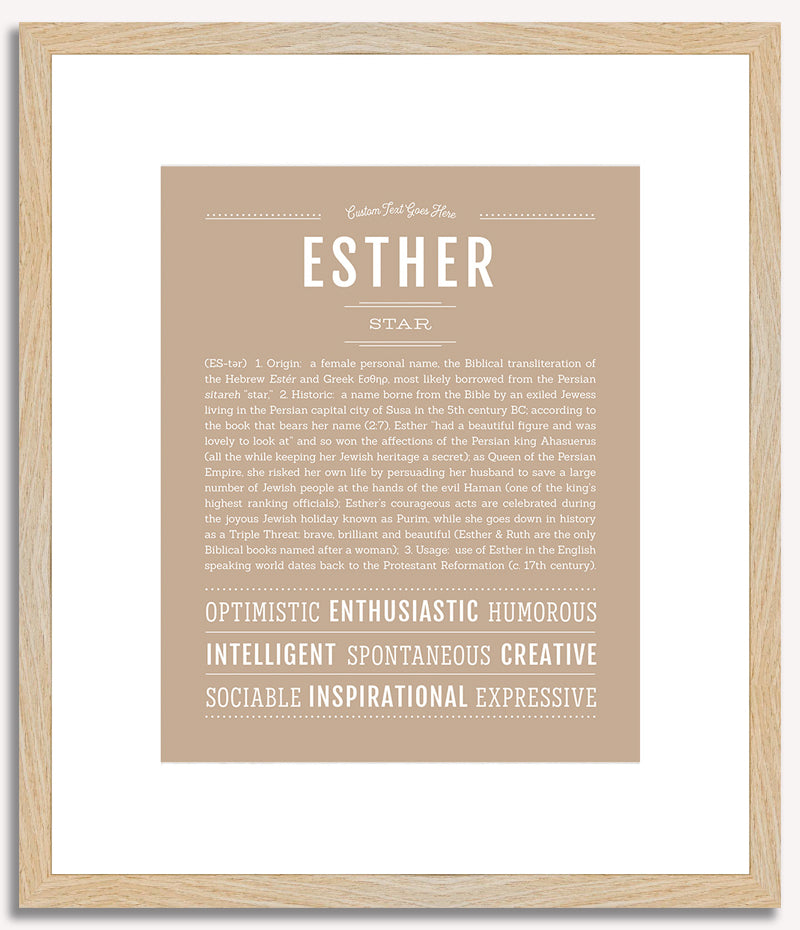 Esther | Name Art Print