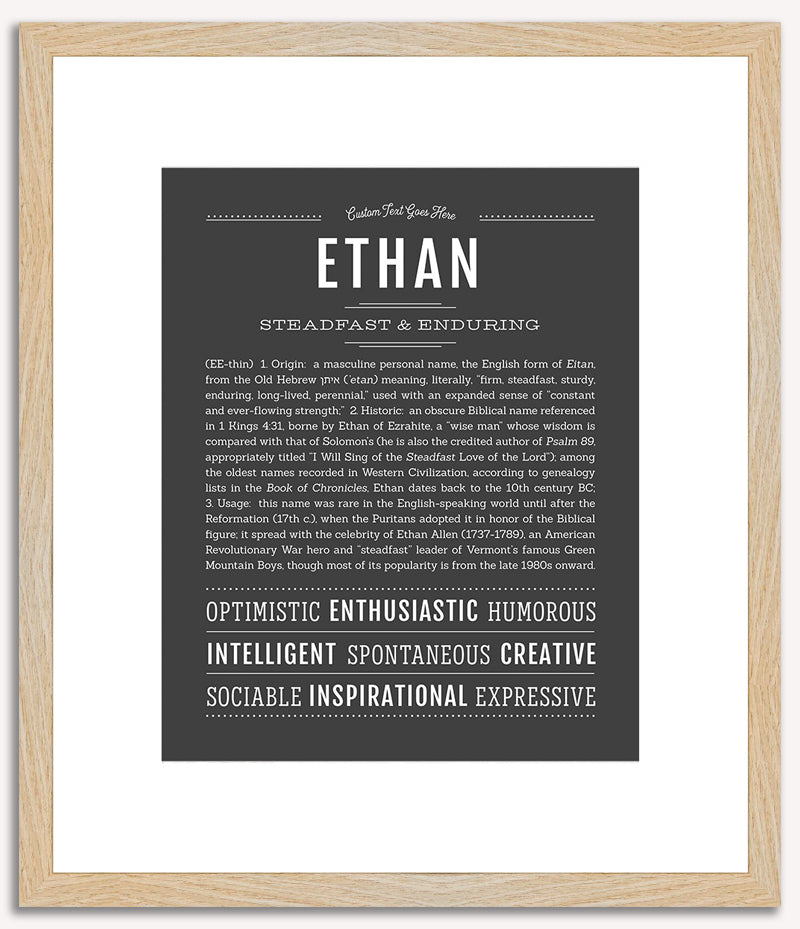 Ethan | Name Art Print