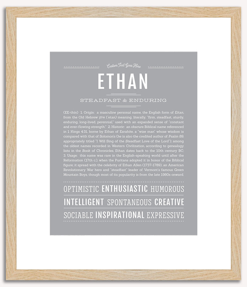 Ethan | Name Art Print