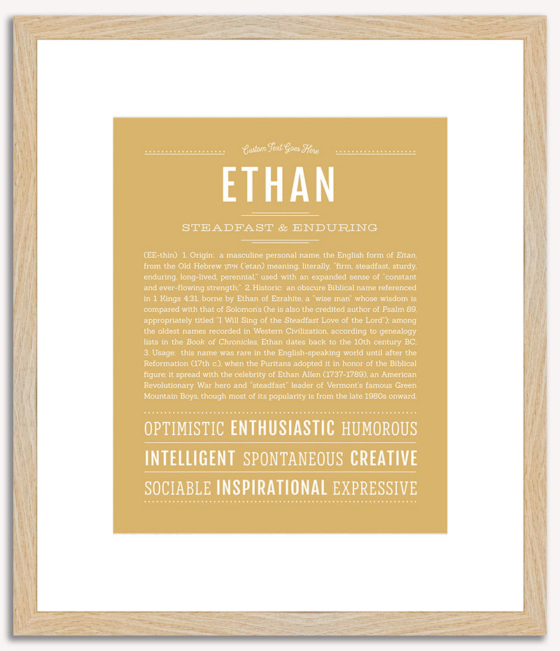 Ethan | Name Art Print