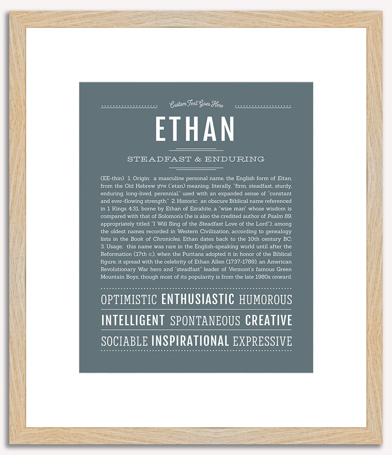 Ethan | Name Art Print