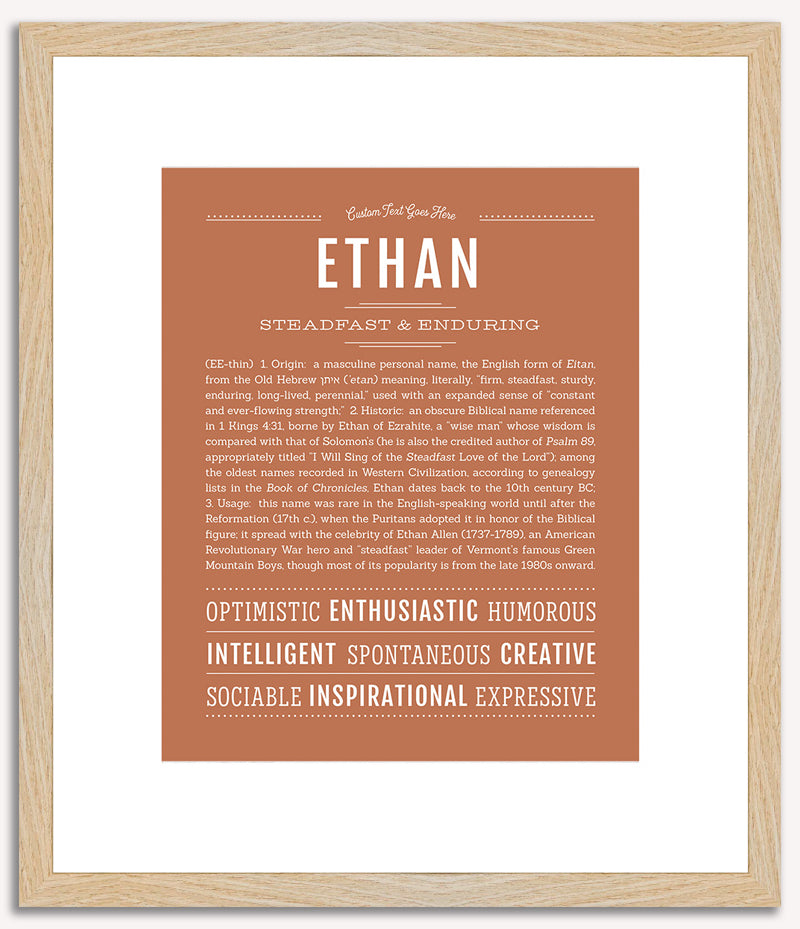 Ethan | Name Art Print