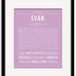 Frame Options | Lilac | Black Frame, Matted