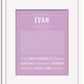 Frame Options | Lilac | White Frame, Matted