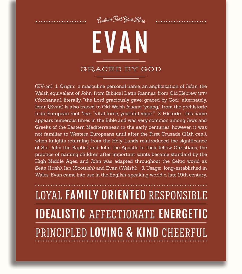 Evan Name Evan: Baby Name Meaning, Origin, Personality And Popularity