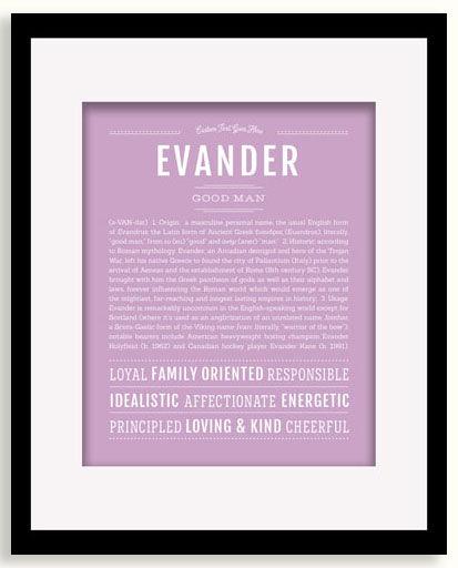 Frame Options | Lilac | Black Frame, Matted