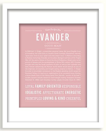 Frame Options | Dusty Rose | White Frame, Matted