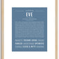 Eve | Name Art Print