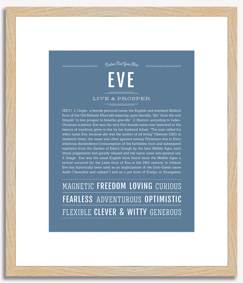 Eve | Name Art Print