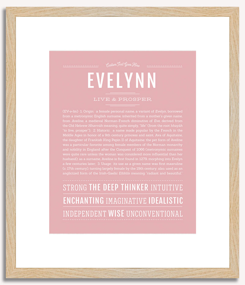 Evelynn | Name Art Print