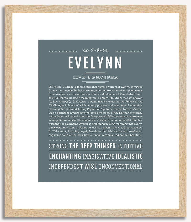 Evelynn | Name Art Print