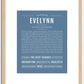 Evelynn | Name Art Print