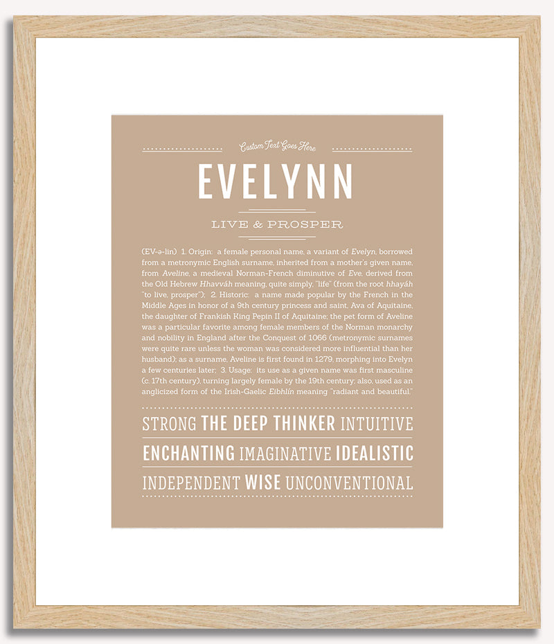 Evelynn | Name Art Print