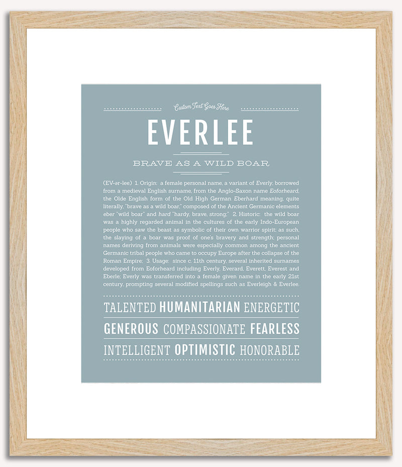 Everlee | Name Art Print