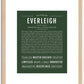 Everleigh | Name Art Print