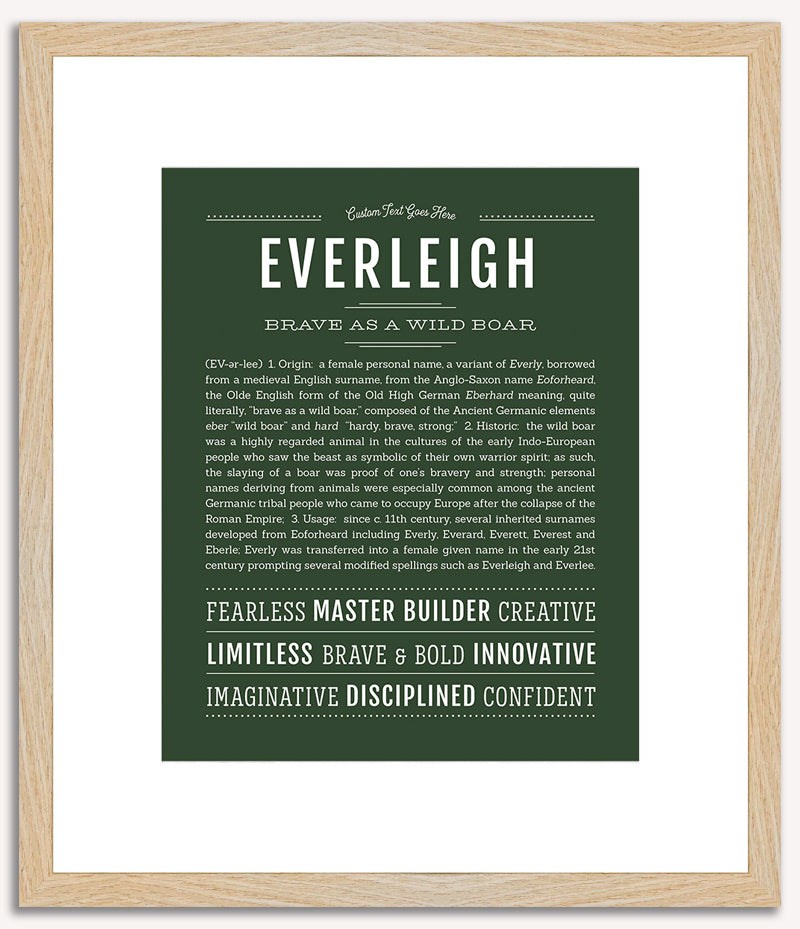 Everleigh | Name Art Print