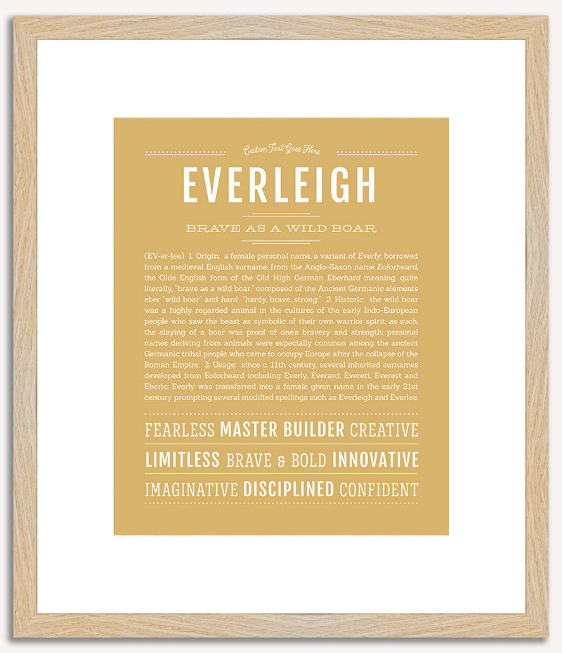 Everleigh | Name Art Print