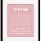 Frame Options | Dusty Rose | Black Frame, Matted