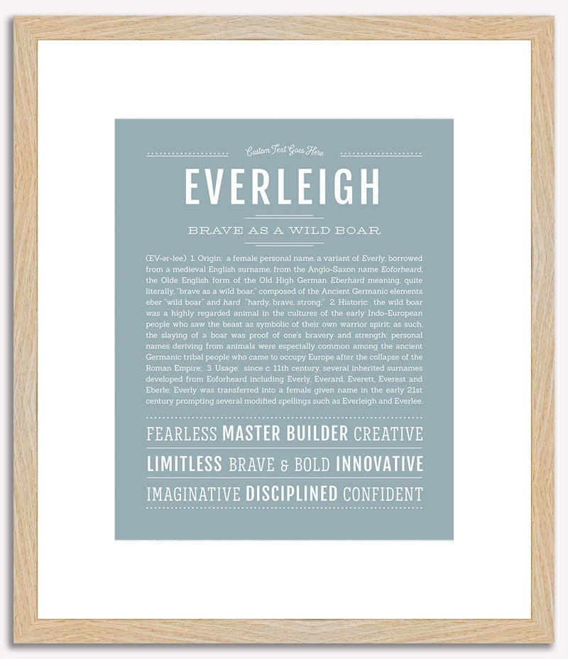 Everleigh | Name Art Print