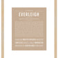 Everleigh | Name Art Print