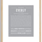 Everly | Name Art Print