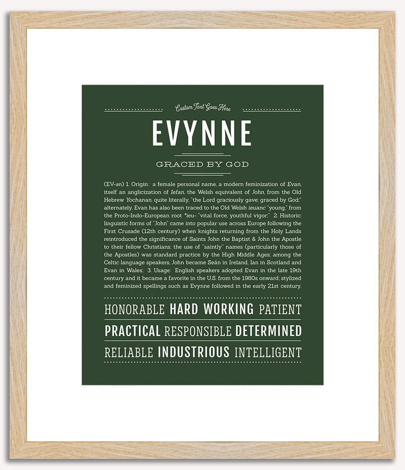 Evynne | Name Art Print