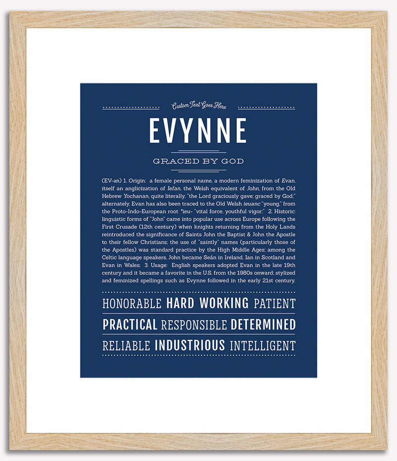 Evynne | Name Art Print