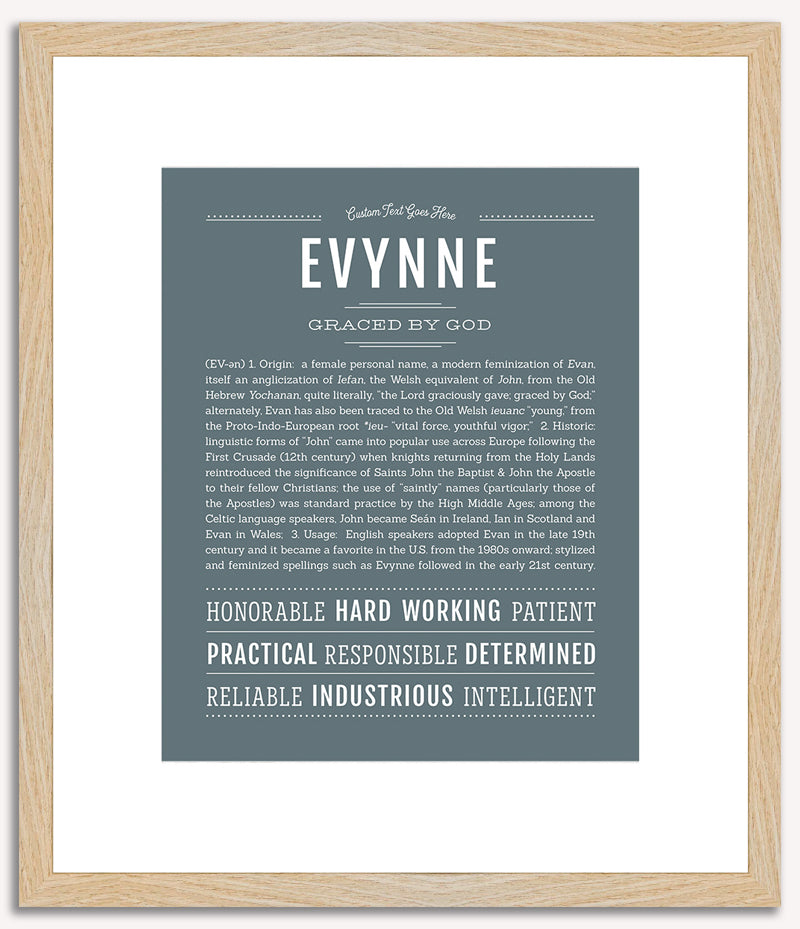 Evynne | Name Art Print