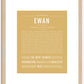 Ewan | Name Art Print