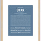 Ewan | Name Art Print