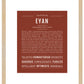 Frame Options | Bordeaux | Maple Frame, Matted
